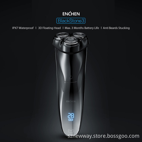 Xiaomi Youpin Enchen beard razor black stone 3